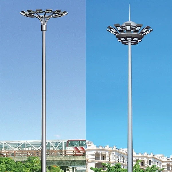 High Mast Flood Light Poles factory